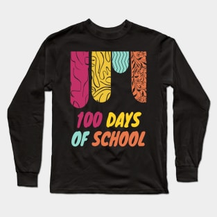 100 days of school 2023 Long Sleeve T-Shirt